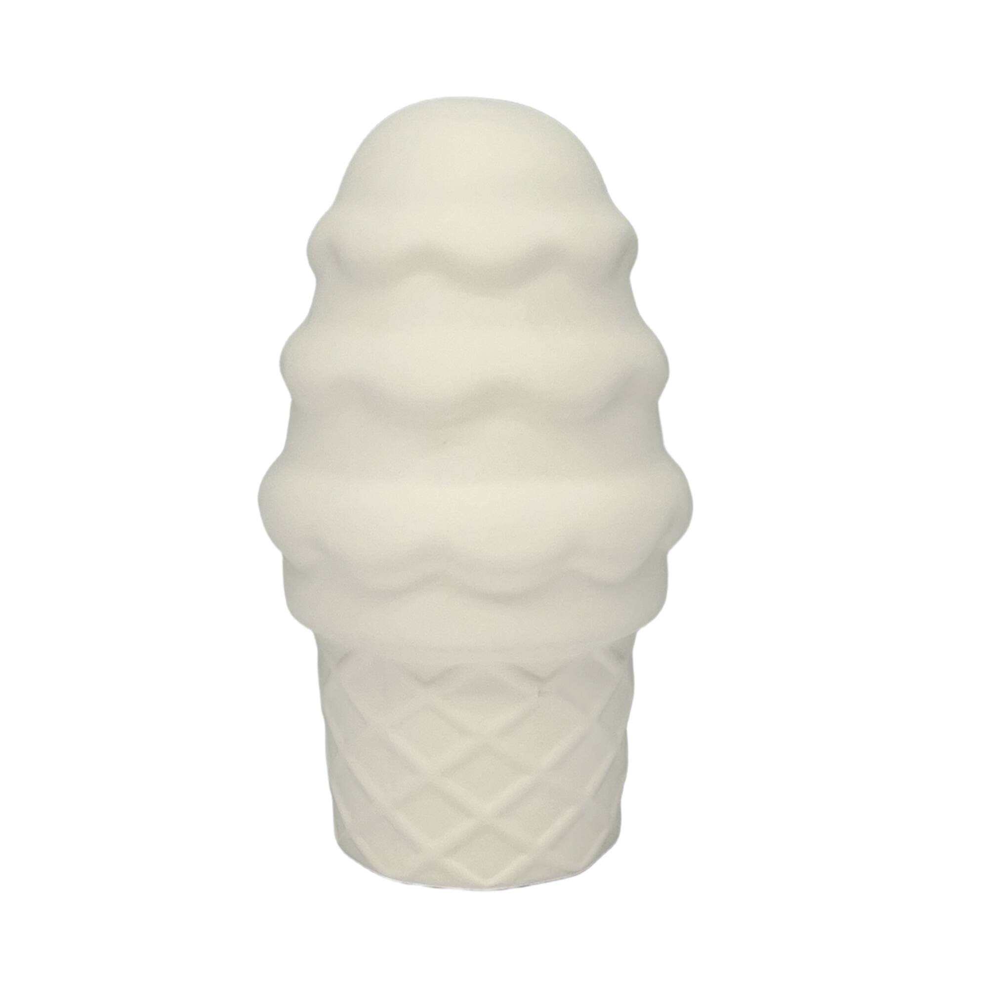 Jonathan Adler x Michaels 7.5" DIY Ceramic Ice Cream Cone Figurine